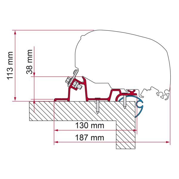 Universaladapter Kit Caravan Standard, 340 cm