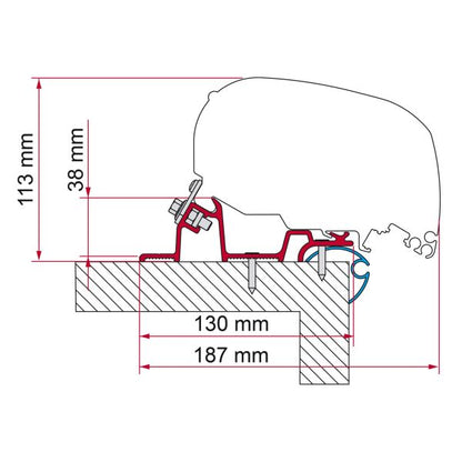 Universaladapter Kit Caravan Standard, 340 cm