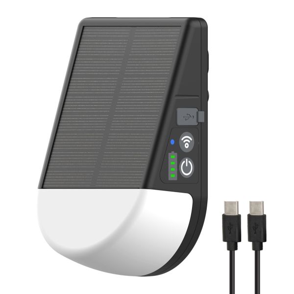Akku-Outdoor-Solarlampe KL 300 AS mit Bewegungsmelder