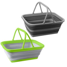 Faltbare Waschschüssel Holdall, grau