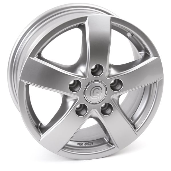 Aluminiumfelge für Fiat Ducato, dark chrome
