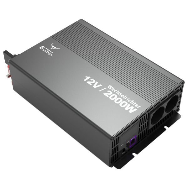 Wechselrichter 1000 W ohne Netzvorrangschaltung mit Display