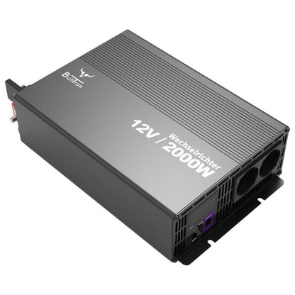Wechselrichter 1000 W ohne Netzvorrangschaltung mit Display