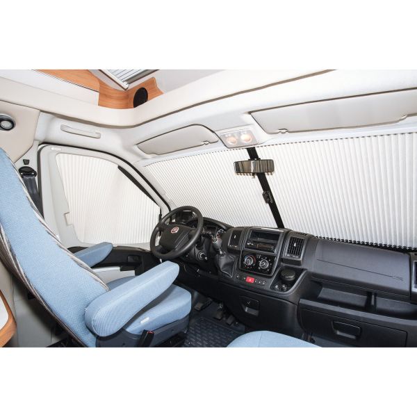 REMIfront IV für Fiat Ducato ab Bj. 2021/09, beige, Frontteil für Fahrzeuge mit großem Sensorpaket, mit oder ohne Spiegel