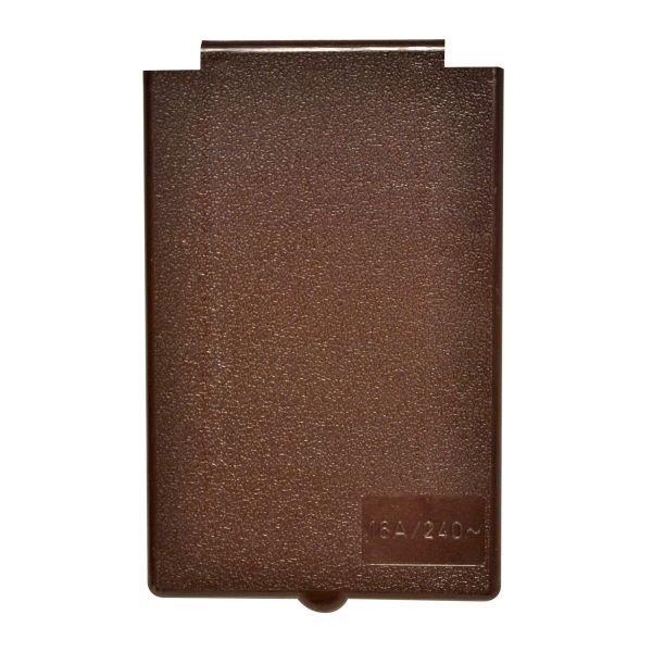 Ersatzdeckel, braun