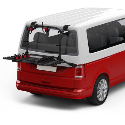 Fahrradträger Carry-Bike VW T6 Pro Deep Black, vormontiert