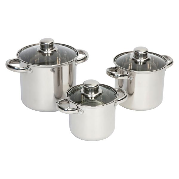 Kochtopfset Royal Plus, Edelstahl