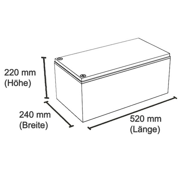 Lithium Batterie Polar 25,6 V/230 Ah