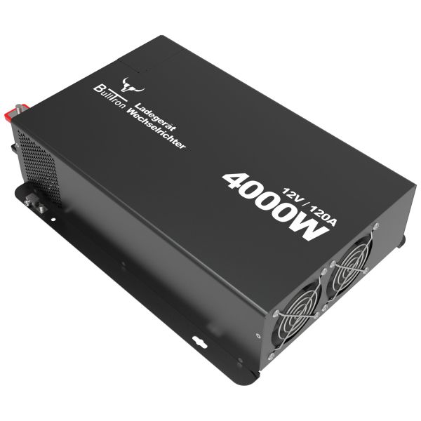 Wechselrichter 2000 W mit Ladegerät 80 A und Display