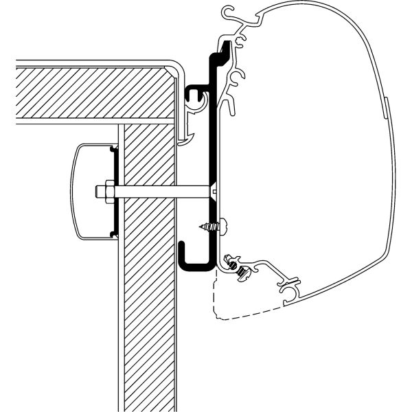 Adapter für Rapido Serie 7, 8, 9 zu TO Serie 5 und 8, 3 m
