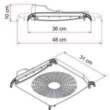 Dachhaubenventilator Turbo Kit