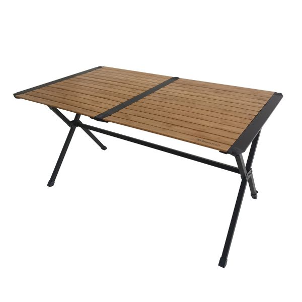 Bambus Rolltisch Chambery, 80 cm