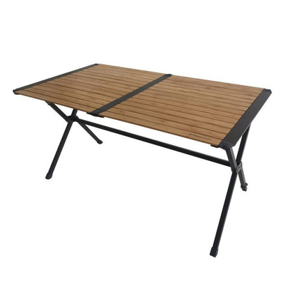 Bambus Rolltisch Chambery, 80 cm