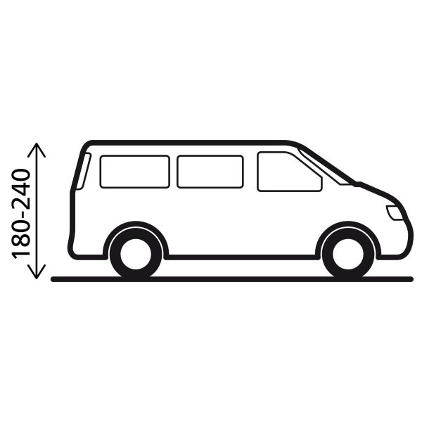 Bus-Vorzelt Trouper Auto-Up