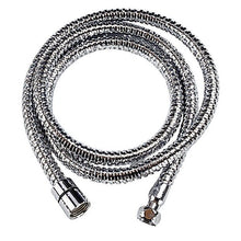 Brauseschlauch chrom, ⅜" × ½"