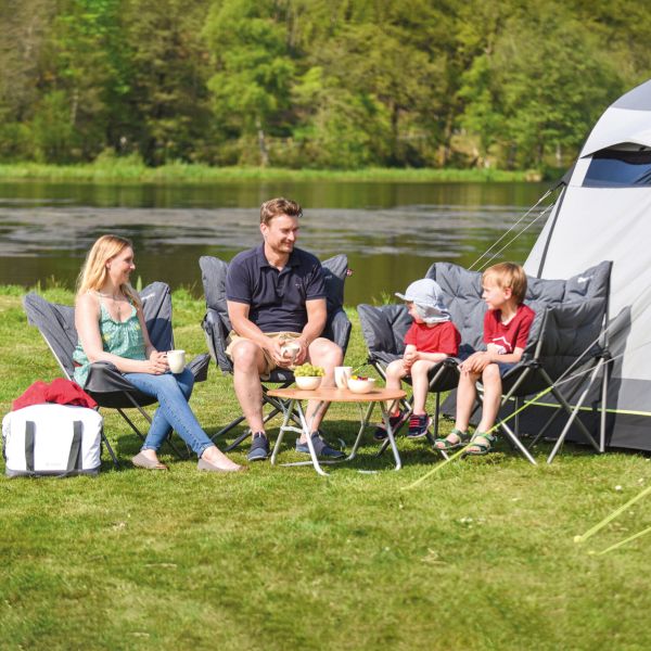 Möbelserie Lake, Campingstuhl niedrig