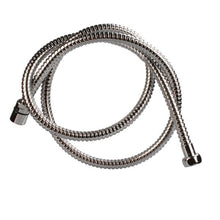 Brauseschlauch chrom, ⅜" × ½"