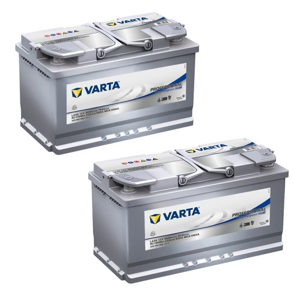 AGM Batterie Dual Purpose, 80 Ah