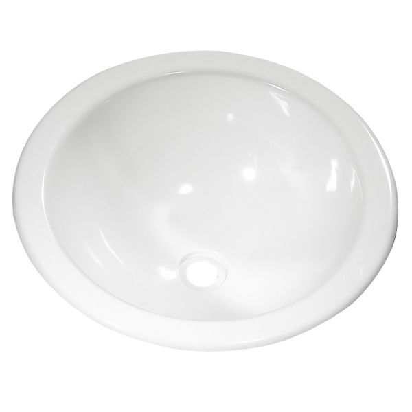 Einlegemulde rund, 360 mm, weiß