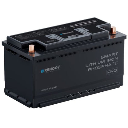 Pro-Untersitz Lithium-Batterie LiFePO4 mit Bluetooth und Heizung 135 Ah