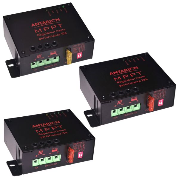 MPPT Solarregler 10 A bis 145 W