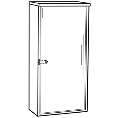 Gasflaschen-Schrank, 46 cm, 73,50 cm