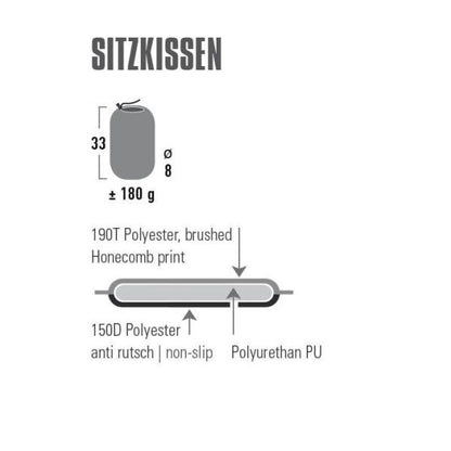 Sitzkissen selbstaufblasend