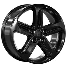 Aluminiumfelge für Fiat Ducato, black glossy