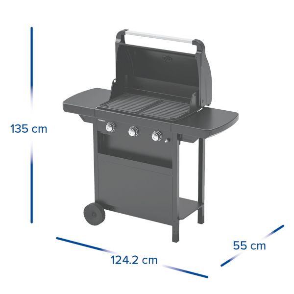 Gasgrill Compact 3 L