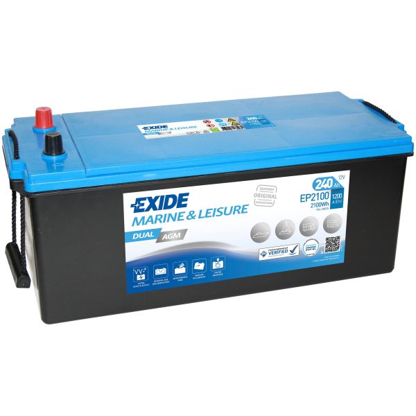 Batterie Dual AGM, 50 Ah