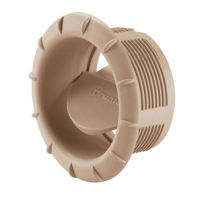 Endstück EN mit Luftklappe, beige