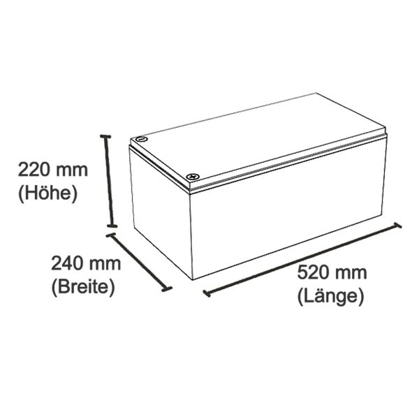 Lithium Batterie Polar, 460 Ah