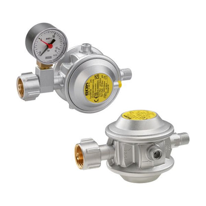 Niederdruckregler 1,5 kg/h, mit Manometer