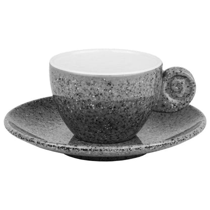 Espressoset Solid Line, schwarz