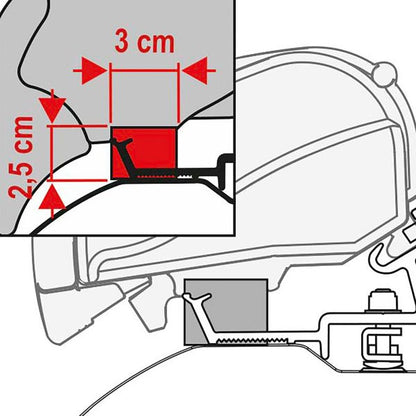 Dichtband Rain Guard F80/F65
