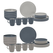 Geschirrset Lunchbox Trilogy Dark, 16-teilig