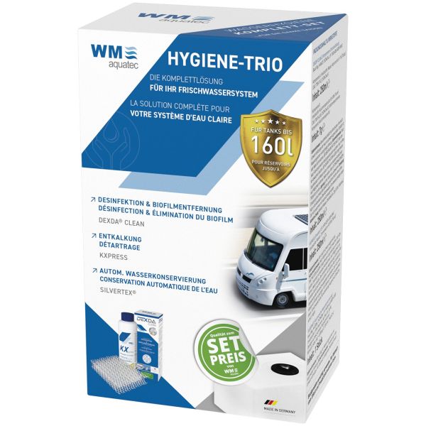 Komplettset Hygiene-Trio, 60 l