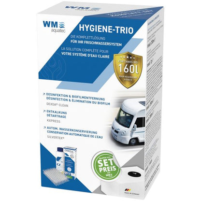 Komplettset Hygiene-Trio, 60 l