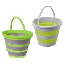 Faltbarer Eimer Drum, grau