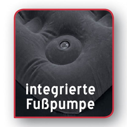 Luftbett mit integrierter Pumpe