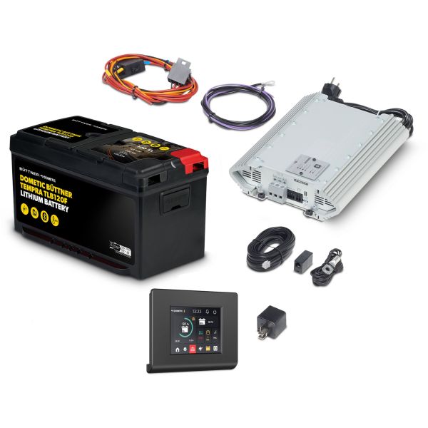 Lithium Batterie Power Set, 120 Ah