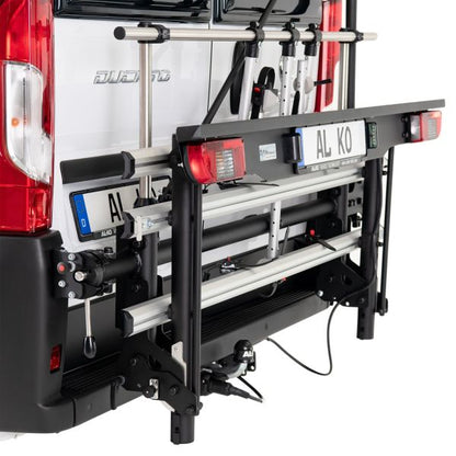 Fahrradträger Trigo Van mit 3 schmalen Schienen für Fiat Ducato