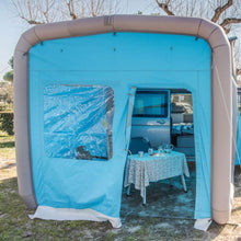 Frontwand Camping GT Box blau