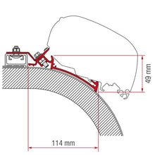 Markisenadapter Rapido Distinction für F80/F65