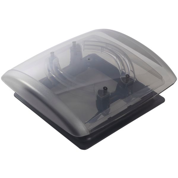 Dachhaube VisionVent S pro mit Fliegengitter, cremeweiß