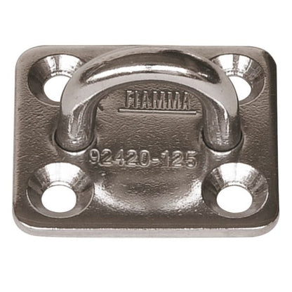 Edelstahlhaken Kit Square Plates, 4er-Set