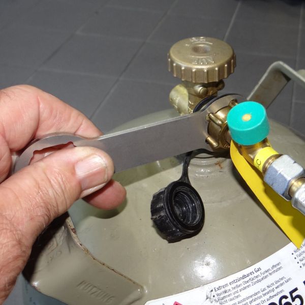 Gasflaschenschlüssel Tool
