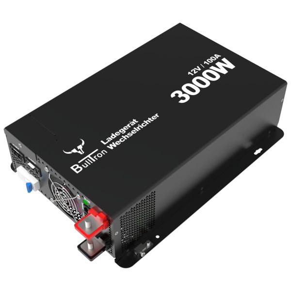 Wechselrichter 2000 W mit Ladegerät 80 A und Display
