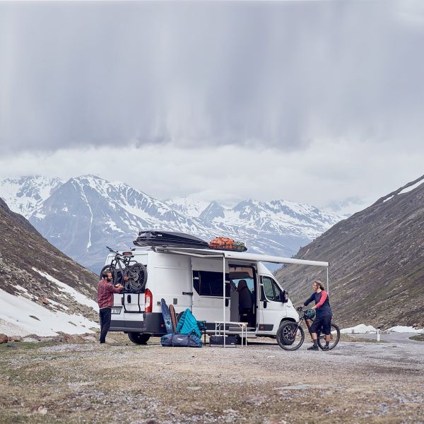 Fahrradträger Thule Elite Van XT für Fiat Ducato ab Bj. 2006/07