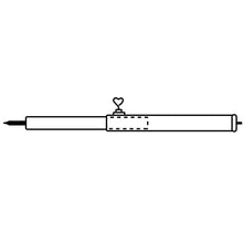 Aufstellstange Aluminium variabel